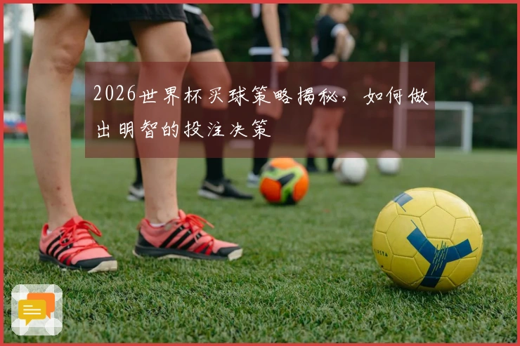 2026世界杯买球策略揭秘，如何做出明智的投注决策